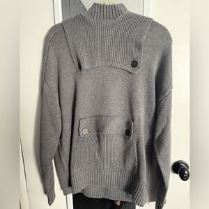 AlpNRock Gray Sweater Size M